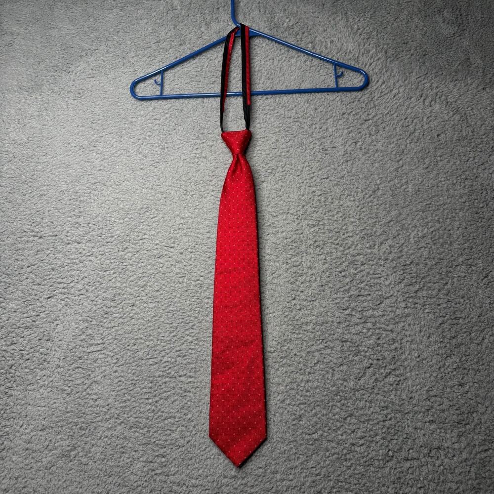Umo Lorenzo Pull Tie Men's Red Handmade